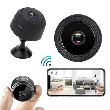 WiFi Mini Kamera HD 1080P Home Security Cam su Mobilųjį Telefoną App, Vaizdo įrašymas Realiuoju Laiku, vidaus ir Lauko