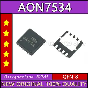 10VNT 7534 AO7534 AON7534 QFN-8 Naujas originalus ic chip sandėlyje