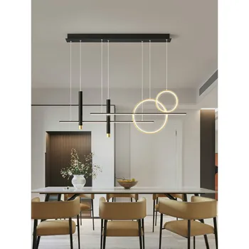 Modernus minimalistinis stalas baro kavos parduotuvė liustra prabanga Šiaurės kūrybos led dizaineris stalo lempa