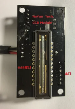 TCD1304USB Sąsaja/serial Line CCD Matrica Įsigijimo Modulis, Siųsti Priimančiosios Programinė įranga