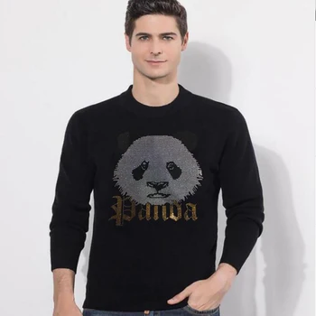 Prekės Dizaineris Megztinis Vyrams 2022 M. Žiemos Camisa Masculina Hip-Hop Streetwear Vyrų Megztinis
