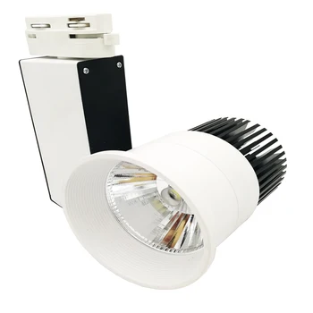 NAUJAS atvykimo 20W COB LED Sekti šviesos AC85~265V juoda pridėti balta kėbulo dekoratyvinis supermakret parduotuvėje led kelio lemputė šiltai balta/balta