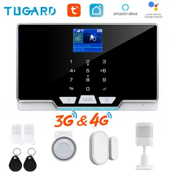 TUGARD G24 433Mhz Wifi 3G 4G pradžia Saugumo, Signalizacijos Sistemos Programas; Valdyti Visą Spalvų Šviesos Barai, Belaidis Veikia Su Alexa, Google