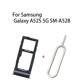 Daul SIM Kortelės Dėklas / Micro SD Kortelės Dėklas Samsung Galaxy A52S 5G SM-A528