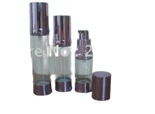 20ML beoriu plastiko losjonas butelis su beoriu siurblys gali naudoti Kosmetikos Pakuotės