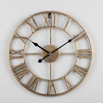 Nauja Amerikos geležies išjungti kūrybos sienos žiūrėti miegamasis dekoratyvinių laikrodis