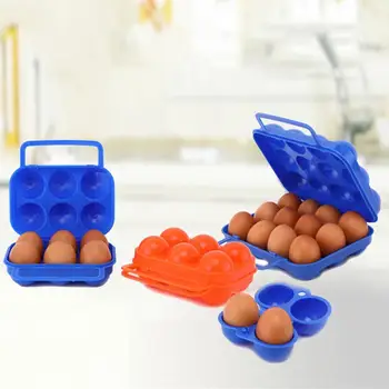 Naudinga Kiaušinių Laikymo Konteineris Vientisos Spalvos Kiaušinių Dėžutės Atsparus Smūgiams Namų Apyvokos Prekių Tinklų Projektavimo Kiaušiniai Atveju