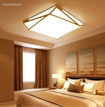 Naujas aikštėje paprasta šiuolaikiška atmosfera LED lubų šviestuvas kambarį miegamojo romantiškas studijų kūrybos geometrijos Lubų lights110-240V