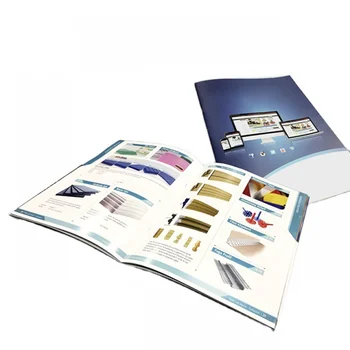 Greitas Pristatymas 80p A4 formato 210 × 297 mm Aukštos Kokybės Produktų Katalogo Spausdinimo Viduje Plonas Popierius Minkštas Viršelis Knyga, Lankstinukas, Skrajutė Spausdinimas