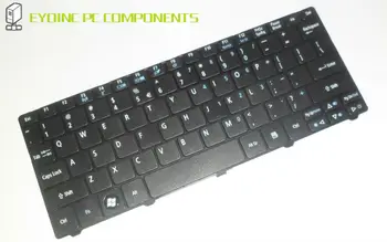 Originalus MUMS Išdėstymo Klaviatūra, Pakaitinis Acer Aspire Vienas 532 AO532H 532H AO532 532G NAV50 Juoda
