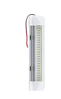 1pcs 2-85V 72 LED Automobilio Salono Baltos Juostelės Šviesos Juosta Automobilio Salono Lempa su On/Off Jungikliu, Krovininių Sunkvežimių Karavanas Automobilį