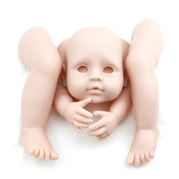 Baby Doll 22 Colių Realus Mielas Tipo Vinyl Unpainted Nebaigtų Lėlės Dalys 