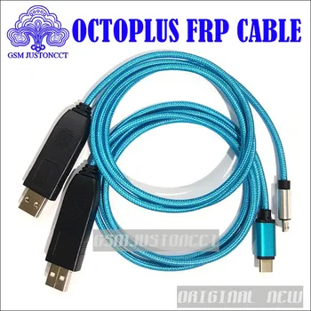 Naujausias Octoplus FRP USB UART 2 in 1 Kabelis( mikro+c tipo ) ELP UART kabelis FRP Dongle, AIRĖ Dongle samsung
