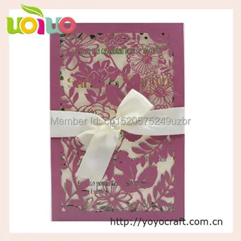 Nuolaida elegantiška gėlė kišenėje vestuvių pakvietimo vestuvių apdailos nėriniai išgalvotas gimtadienio korteles galima spausdinti
