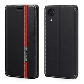 Samsung Galaxy A03 Core Atveju, Spalvotų Mados Magnetinio Uždarymo Odos Flip Case Cover su Kortelės Turėtojo 6,5 cm