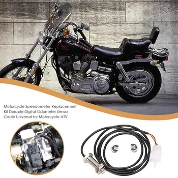 12V Black Skaitmeninis Universalus Motociklas Ridos Jutiklio Laido Motociklo Spidometras Kabelį Langelį Aksesuaras Motociklo Spidometras