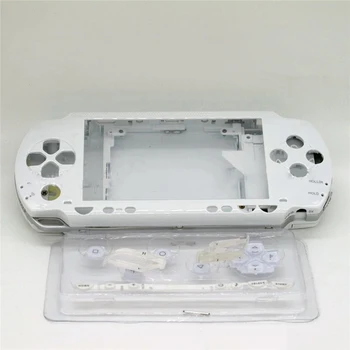 Būsto Shell Atveju Mygtuką Klavišus PSP1000 Sony PSP1000 Žaidimų Konsolės Remonto Dalių Pakeitimas Visą Valdiklio Dangtelio Komplektas