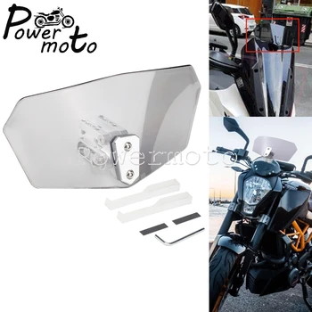 Motociklo priekinio, galinio Stiklo Pratęsimo Reguliuojamas Ekrano Vėjo Deflektorius, skirtas Aprilia Ducati Indijos Pergalę Priekinio stiklo Pratęsimo Spoileris