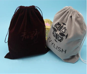 100vnt/daug CBRL mažas aksomo papuošalų maišelis aksominis dovanų maišelis aksomo raišteliu maišelis maišas logotipą galvos apdangalai krepšys
