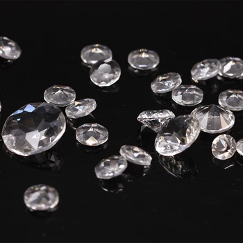 Visų dydžių kristalų Turas rivoli unfoild stiklo deimantų kristalų Diamond Masės Stiklo Nagai Brangakmenių Blizgučiai papuošalai Namų Puošybai
