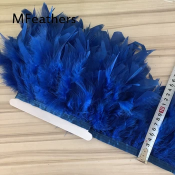 10 Metrų pūkuotas, Gražus Turkijos plunksnų juostelė fringe 4-6inches turkija plunksnų apipjaustymas už karnavaliniai kostiumai 