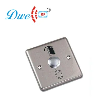 DWE CC RF prieigos kontrolės rinkiniai 12V nerūdijantis plienas paprastai uždarytas touch mechaninė išėjimo mygtukas