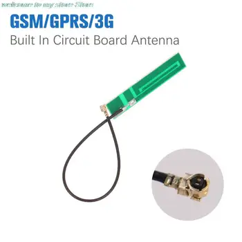 NAUJAS 1Pc GSM/GPRS/3G Pastatytas plokštės Antenos 1.13 Linija 15cm Ilgio IPEX Jungtis (3DBI) PCB Maža Antena Sim800 Sim908