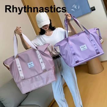Rhythnastics Sportas, Kelionės krepšys Trumpais nuotoliais vežti kelionės Didelės talpos šviesos bagažo krepšys jogos fitneso krepšys