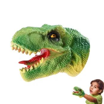 Dinozaurų Vertus, Lėlių Kūrybos Modeliavimas Gyvūnų Vertus Lėlių Žaislas Su Dantų Įdomu Modeliavimas Vertus Lėlių Ventriloquism Žaislas